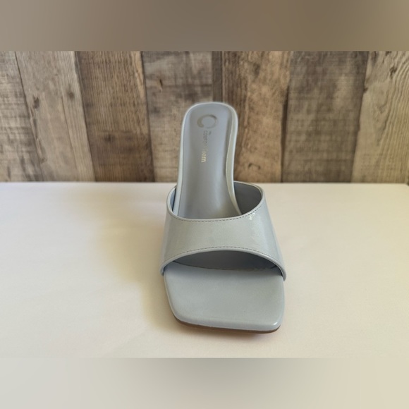 Journee Collection Stiletto Slip-On High Heels Marlowe Blue - Picture 7 of 7